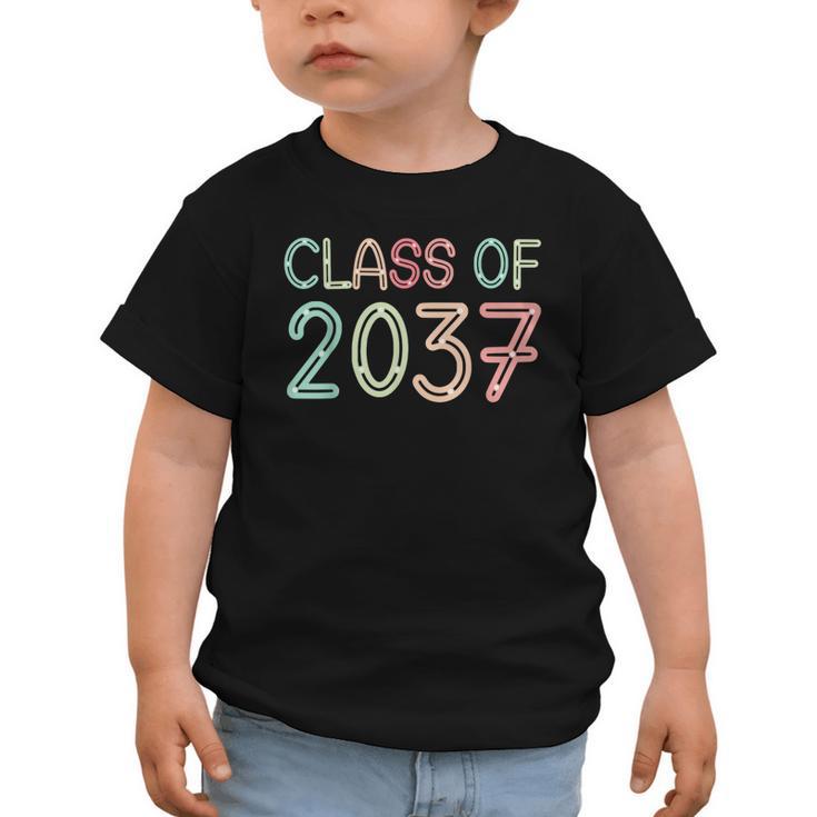 Class Of 2037 Grow With Me Kindergarten Back To School Graphic Toddler T-Shirt