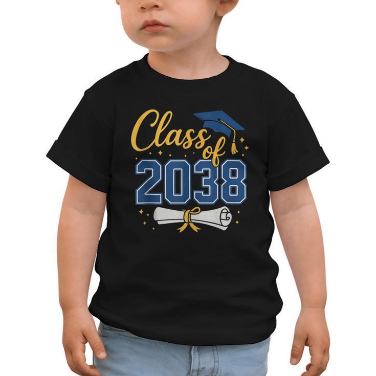 Class Of 2038 Grow With Me Kindergarten Back To School Graphic Toddler T-Shirt