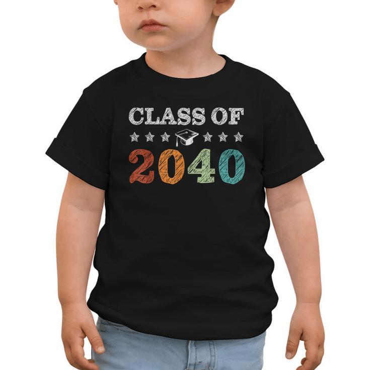 Class Of 2040 Grow With Me First Day School Back To School Graphic Toddler T-Shirt
