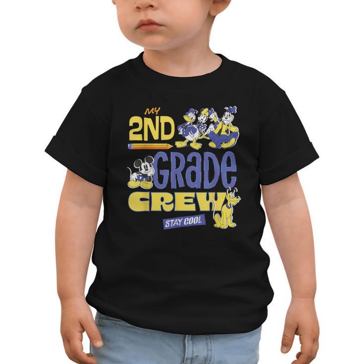 Disney My 2nd Grade Crew Stay Cool Back To School Friends Graphic Toddler T-Shirt