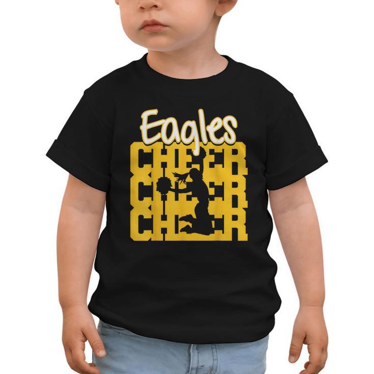 Eagles Cheer Back To School Cheerleading Spirit GY Graphic Toddler T-Shirt