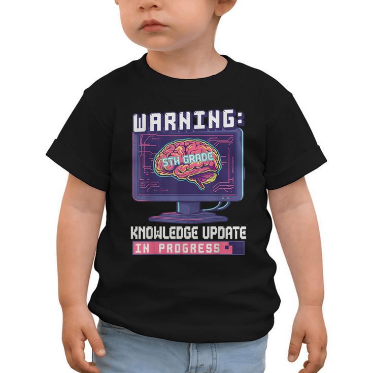 Fifth Grade Back To School Shirts Kids Girls Boys Computers Graphic Toddler T-Shirt