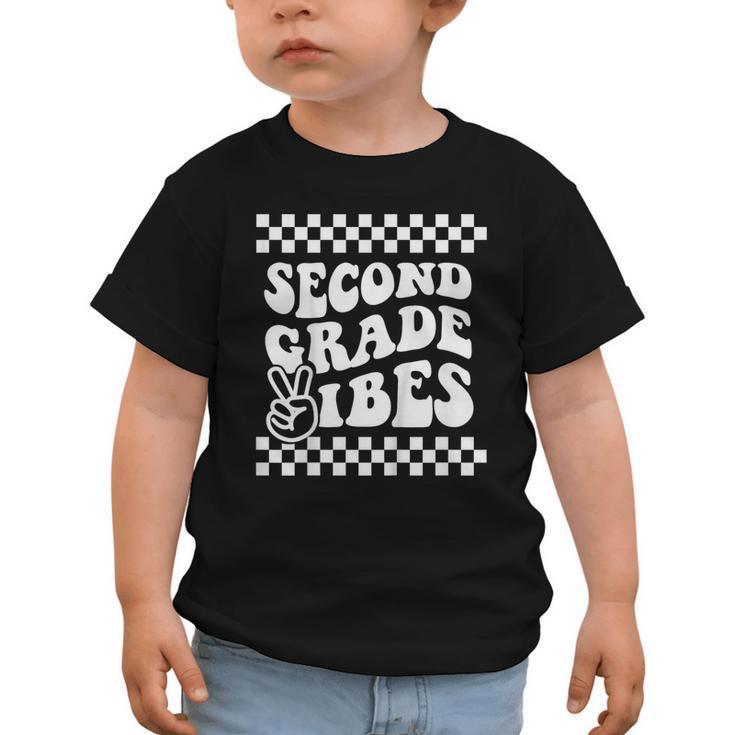 First Day Of Second Grade Vibes Girls Back To School Boys Graphic Toddler T-Shirt