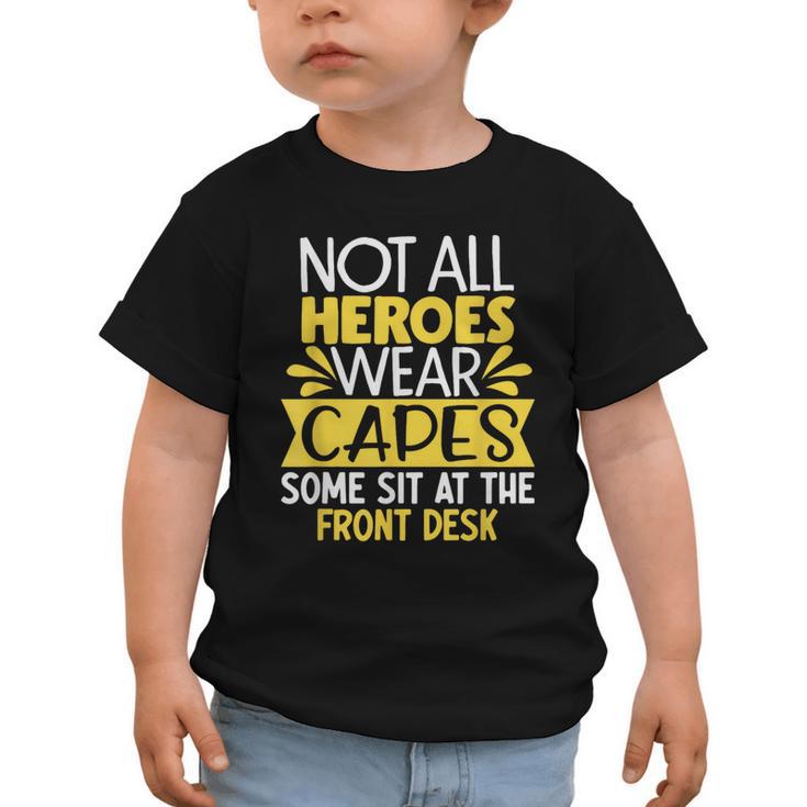Front Office Desk Administrator Back To School Reception Graphic Toddler T-Shirt