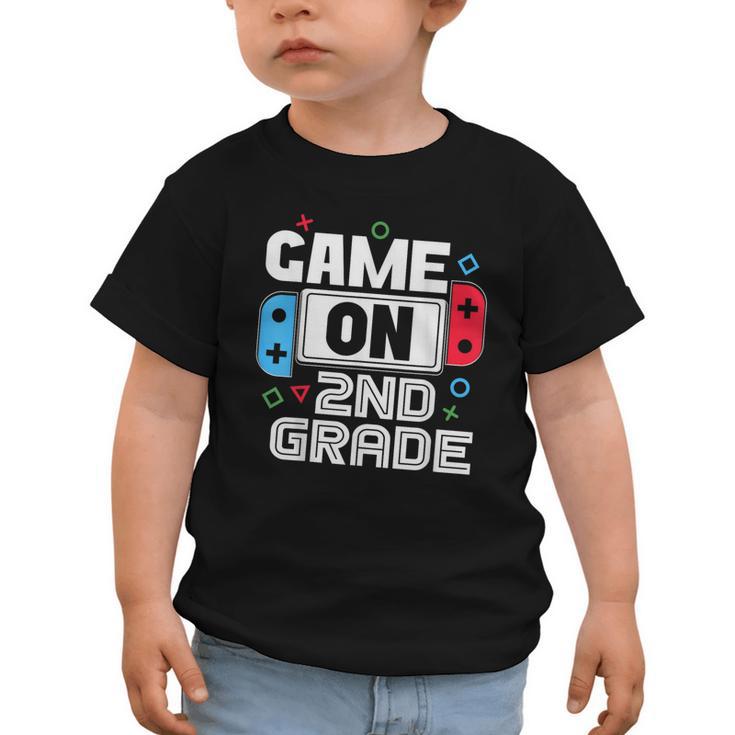 Gamer Back To School Game 2nd Grade Kids Boys Graphic Toddler T-Shirt
