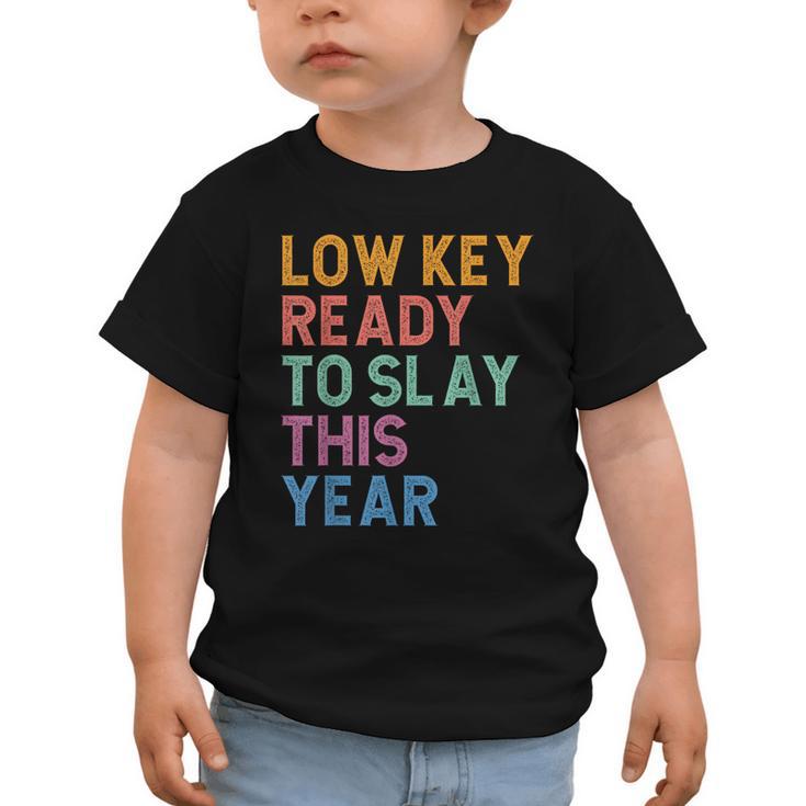 Gen Z Alpha Back To School Low Key Ready To Slay This Year Graphic Toddler T-Shirt