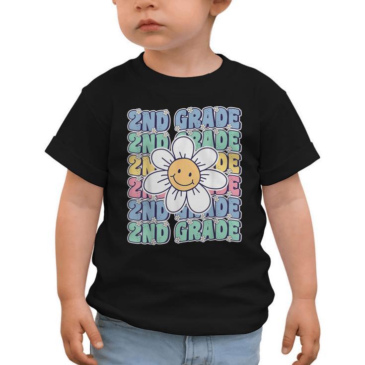 Groovy 2nd Grade Back To School First Day Of Second Grade Graphic Toddler T-Shirt