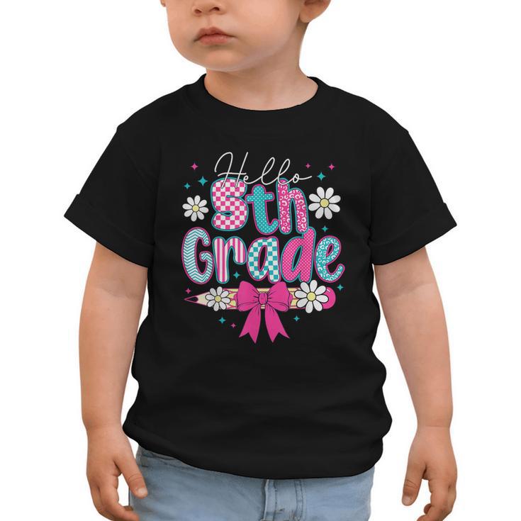 Hello Fifth Grade Team 5th Grade Back To School Boys Girls Graphic Toddler T-Shirt