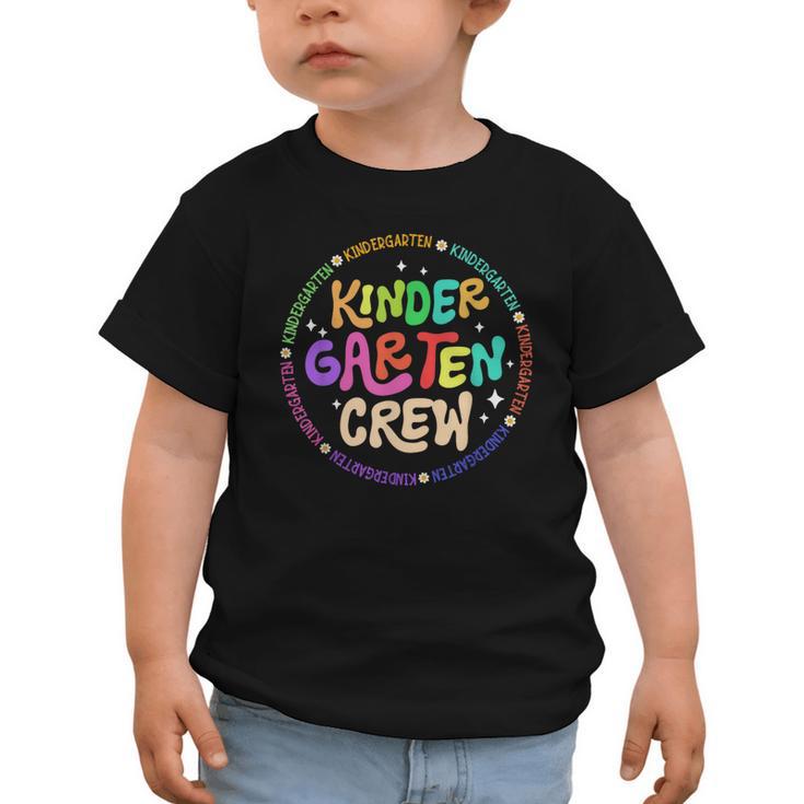 Kindergarten Crew Team Back To School 1st Day Of School Graphic Toddler T-Shirt