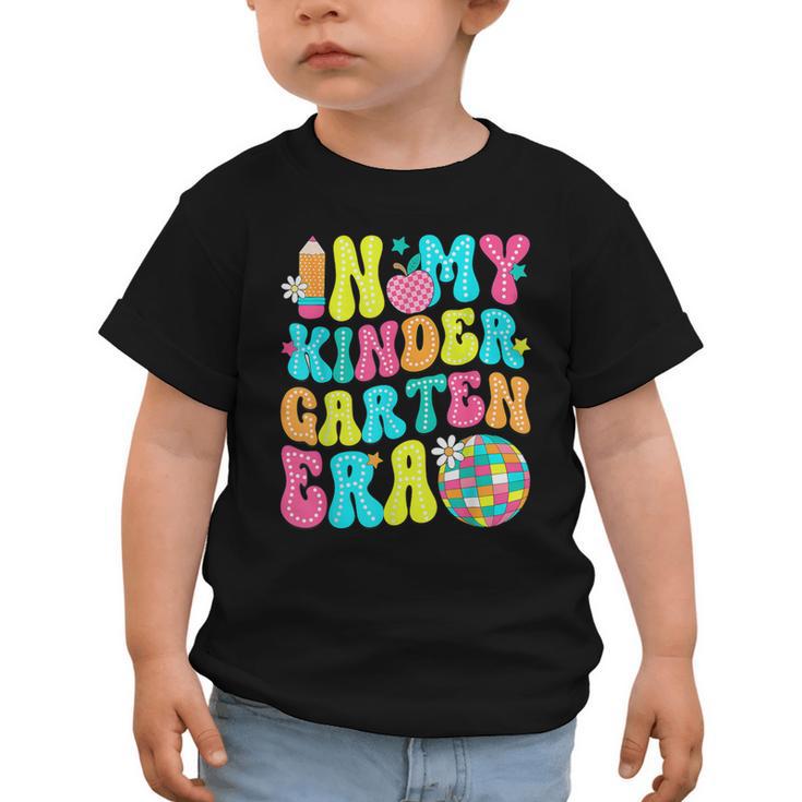 In My Kindergarten Era Groovy Back To School Graphic Toddler T-Shirt