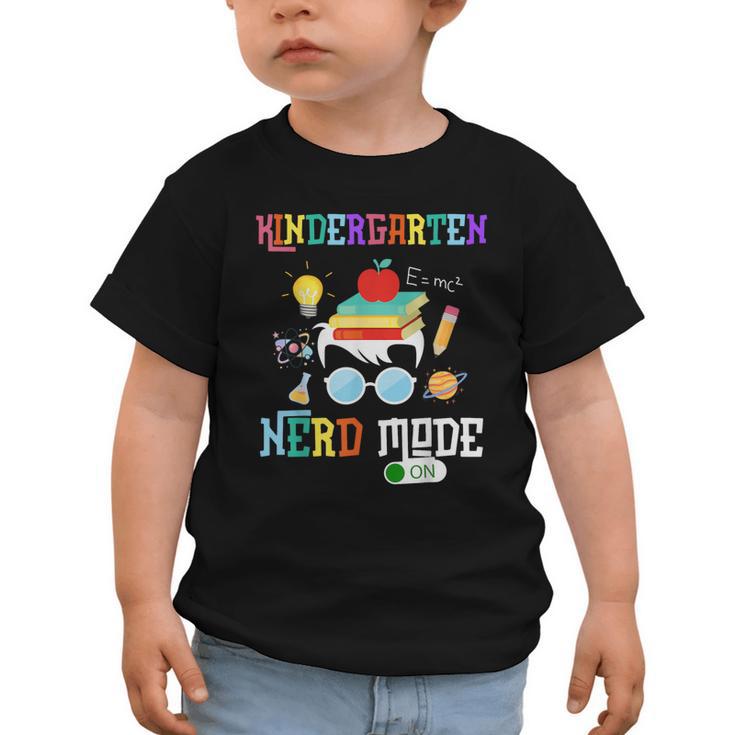 Kindergarten Nerd Mode On Back To School Science Kids Boys Graphic Toddler T-Shirt