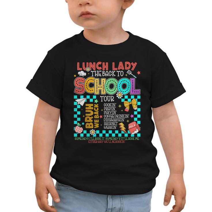 Lunch Lady Back To School Tour Cooking Worker Cafeteria Crew Graphic Toddler T-Shirt