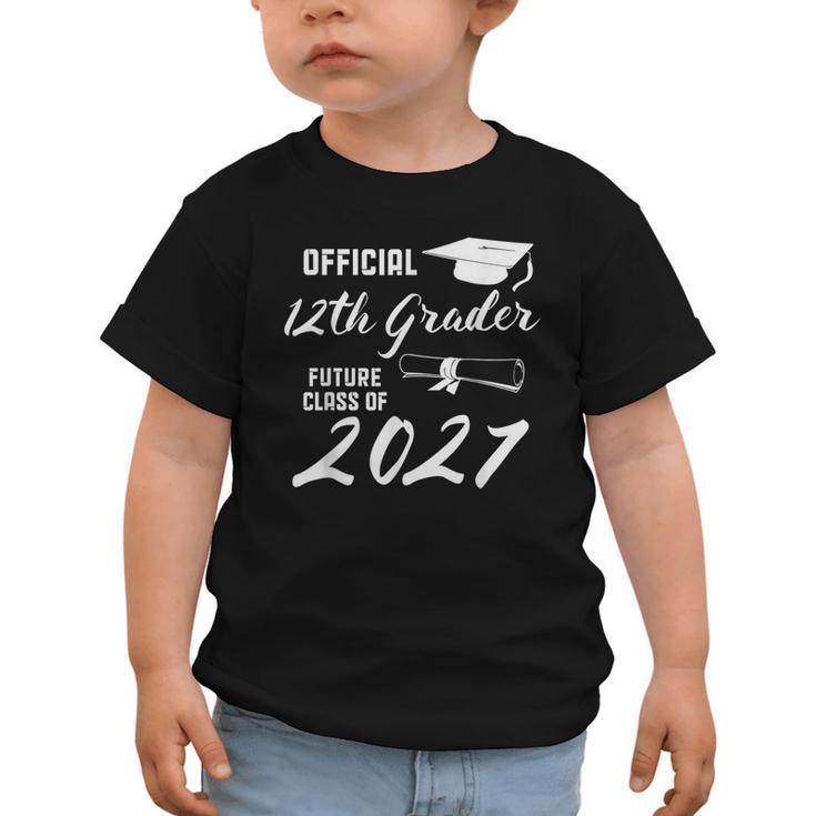 Official 12th Grader Future Class Of 2027 Back To School Graphic Toddler T-Shirt