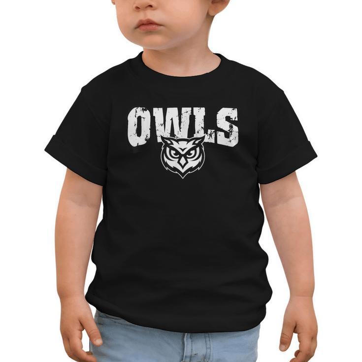 Owls Back To School Spirit Graphic Toddler T-Shirt