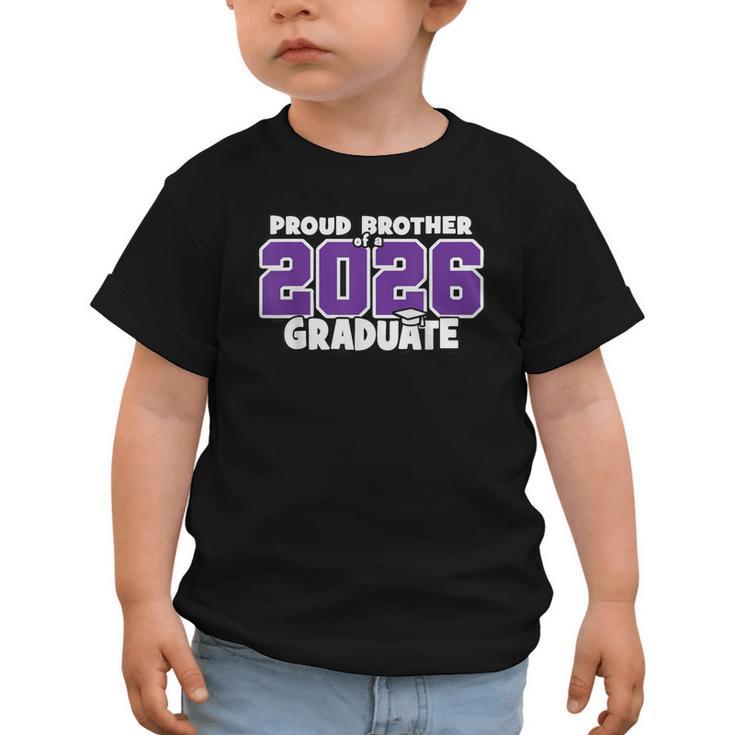 Proud Brother Of 2026 Graduate Matching Back To School P Graphic Toddler T-Shirt