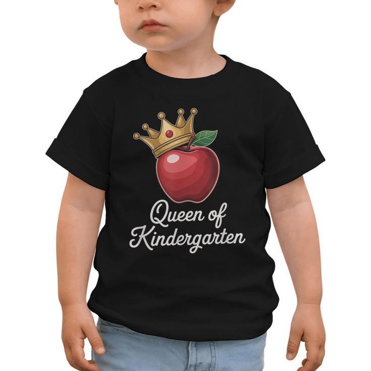 Queen Of Kindergarten Graduation Back To School Girl Graphic Toddler T-Shirt