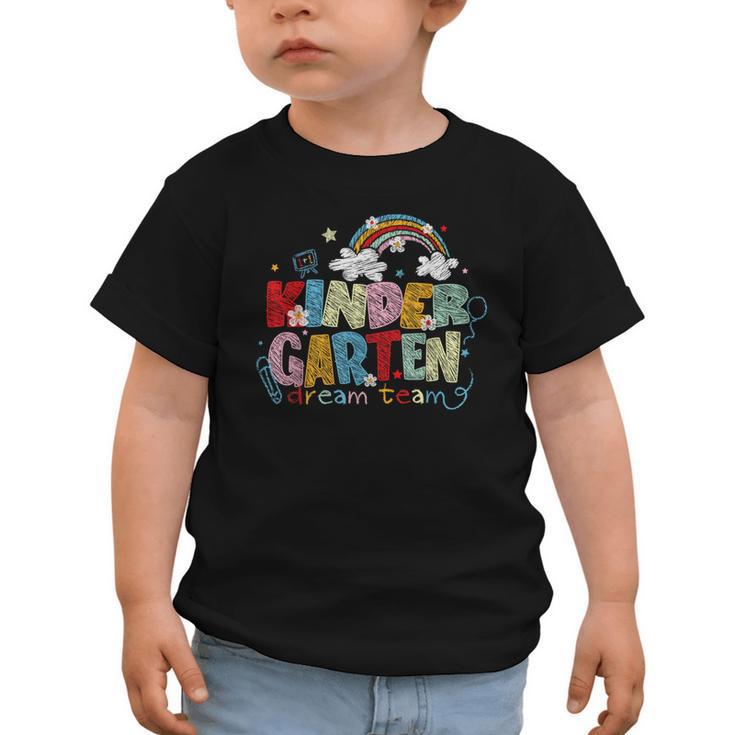 Rainbow Kindergarten Dream Painting Team Back To School Graphic Toddler T-Shirt