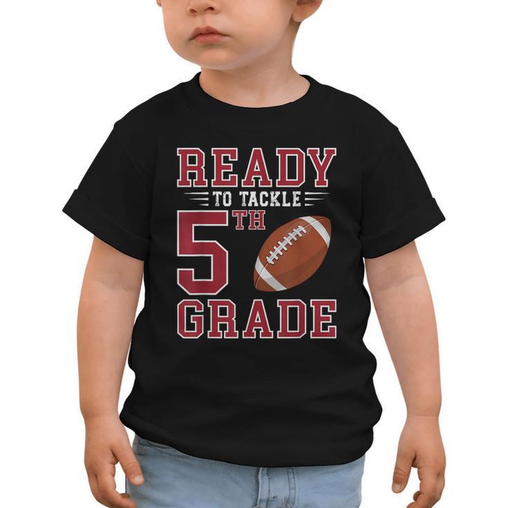 Ready To Tackle 5th Grade Back To School First Day Of School Graphic Toddler T-Shirt