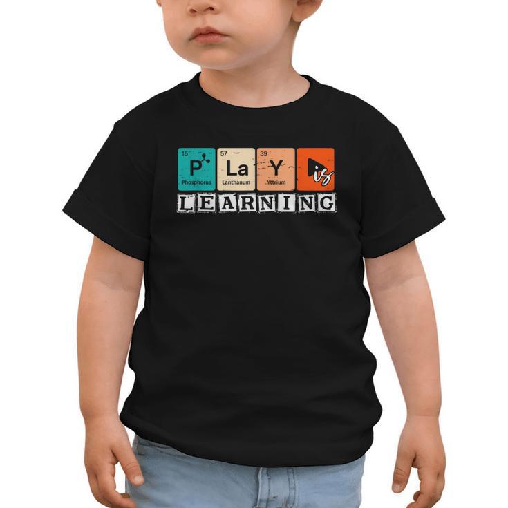 Retro Play Is Learning Back To School First Day Of School Graphic Toddler T-Shirt
