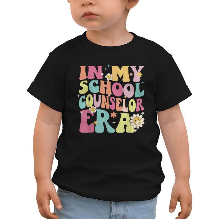In My School Counselor Era Retro Back To School Counseling Graphic Toddler T-Shirt