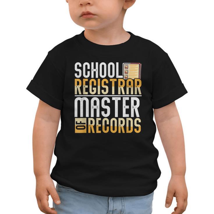 School Registrar Appreciation Back To School Registrar Graphic Toddler T-Shirt