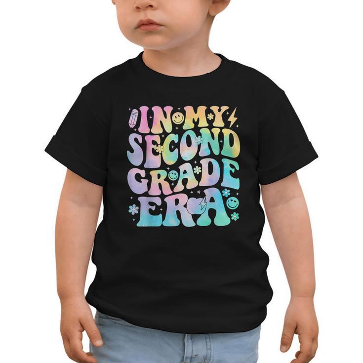 In My Second Grade Era Girl Tie Dye 2nd Grade Back To School Graphic Toddler T-Shirt