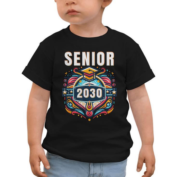 Senior 30 Class Of 2030 Back To School Graduation 2030 Graphic Toddler T-Shirt