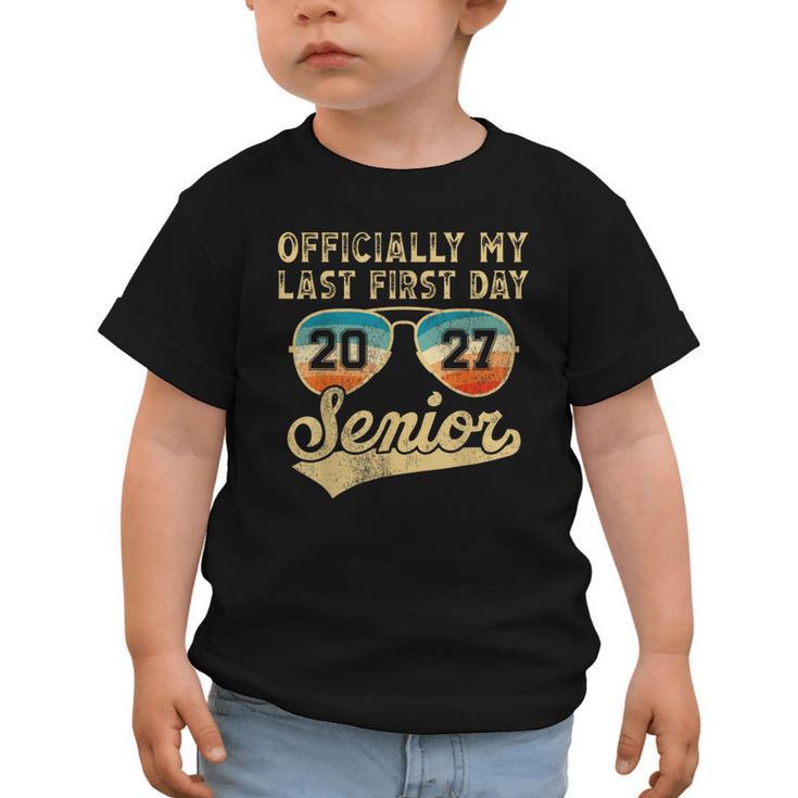 Senior Class Of 2027 Back To School Last First Day Of School Graphic Toddler T-Shirt
