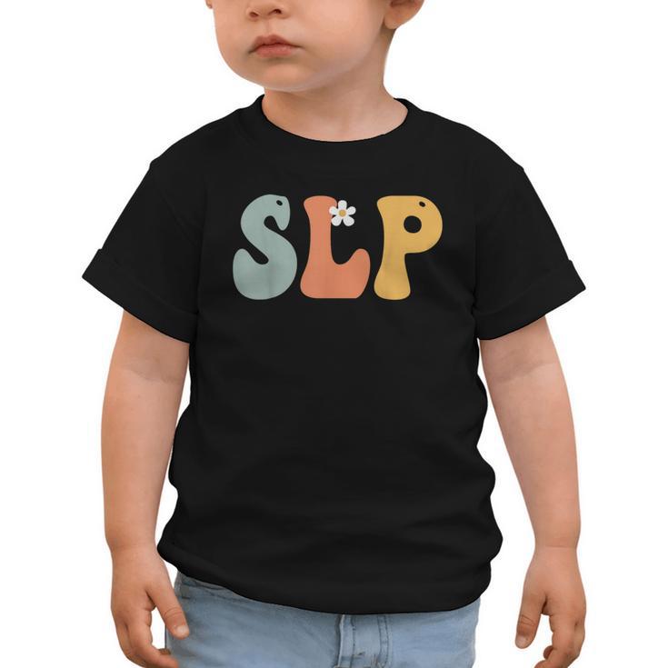 SLP Groovy Women Appreciation Day Hello Back To School Graphic Toddler T-Shirt