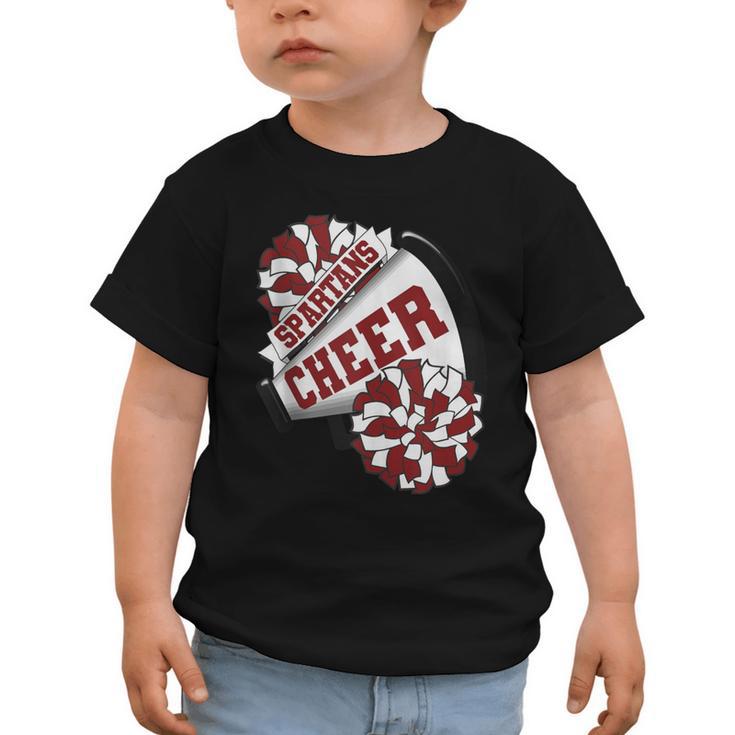 Spartans Cheer Back To School Cheerleading Spirit M Graphic Toddler T-Shirt