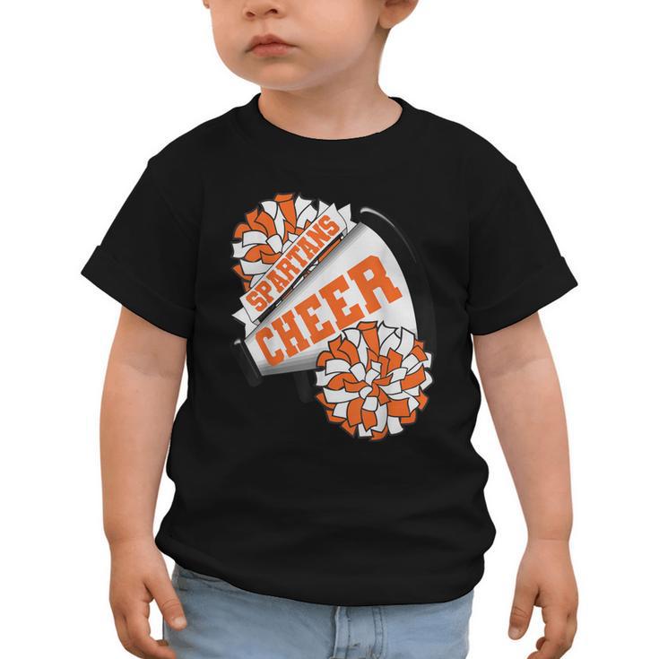 Spartans Cheer Back To School Cheerleading Spirit O Graphic Toddler T-Shirt