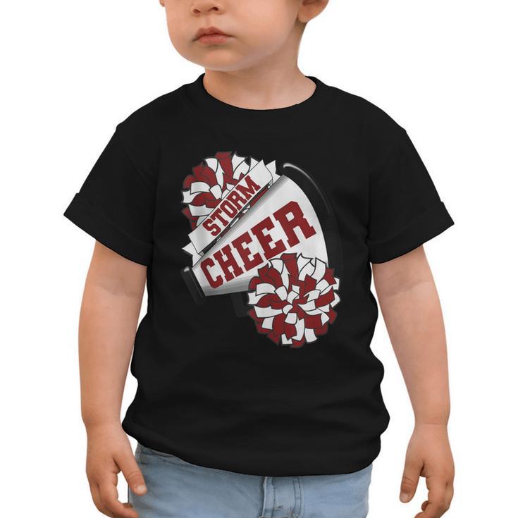 Storm Cheer Back To School Cheerleading Spirit M Graphic Toddler T-Shirt