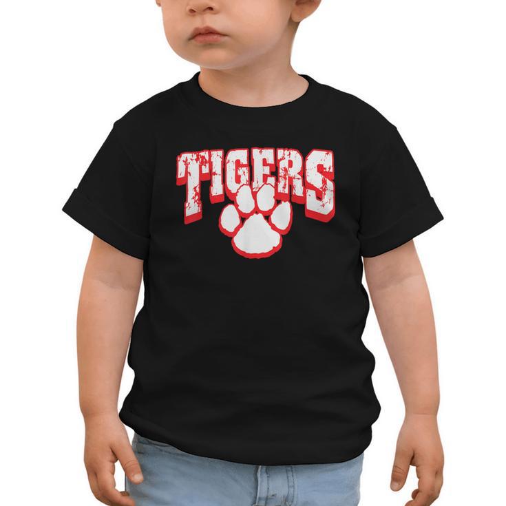 Tigers School Spirit Back To School R Graphic Toddler T-Shirt