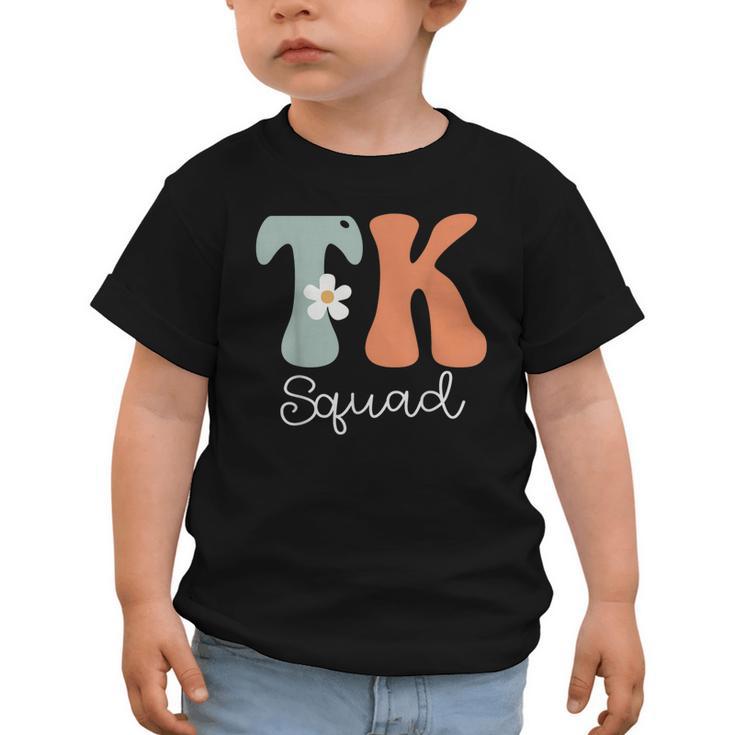 TK Squad Groovy Women Appreciation Day Hello Back To School Graphic Toddler T-Shirt