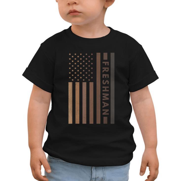 USA Flag Freshman 9th Ninth Grade Back To School Juneteenth Graphic Toddler T-Shirt