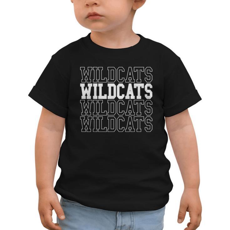 Wildcats School Spirit Team Back To School Graphic Toddler T-Shirt
