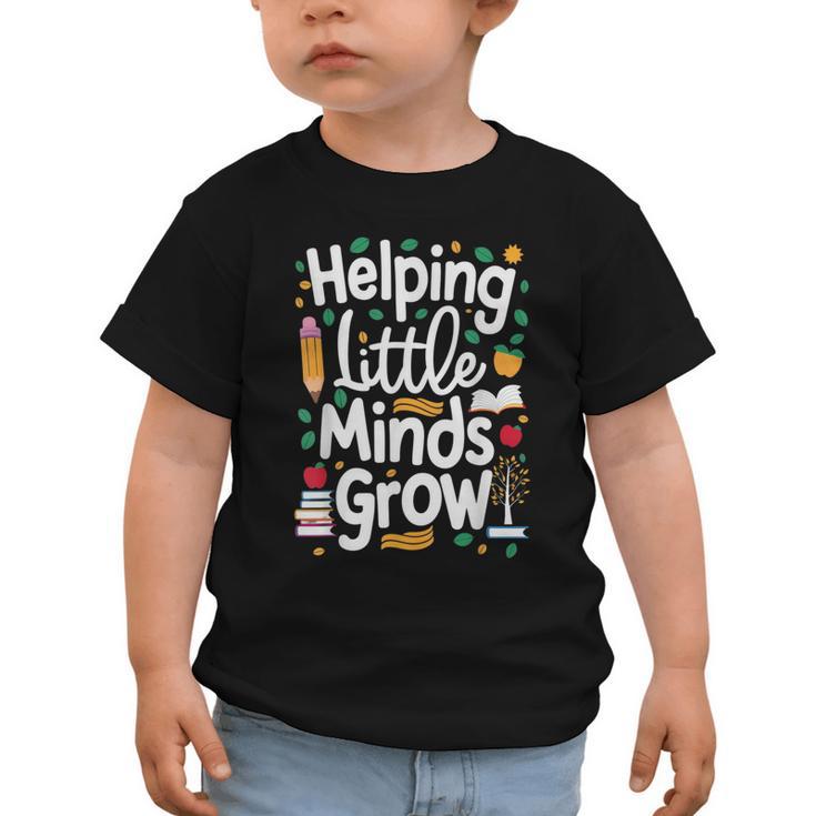 Women's Helping Little Minds Grow Back To School Apparel Graphic Toddler T-Shirt