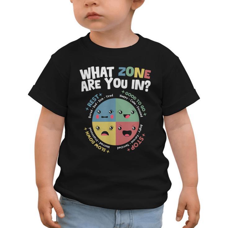 Zones Of Regulation School Counselor Back To School Emotion Graphic Toddler T-Shirt