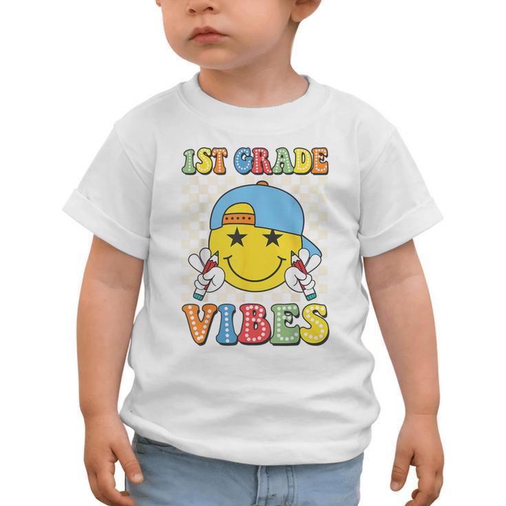 1st Grade Vibes Kids Back To School Class First Grade Boys Graphic Toddler T-Shirt 1st Grade Vibes Kids Back To School Class First Grade Boys Graphic Toddler T-Shirt