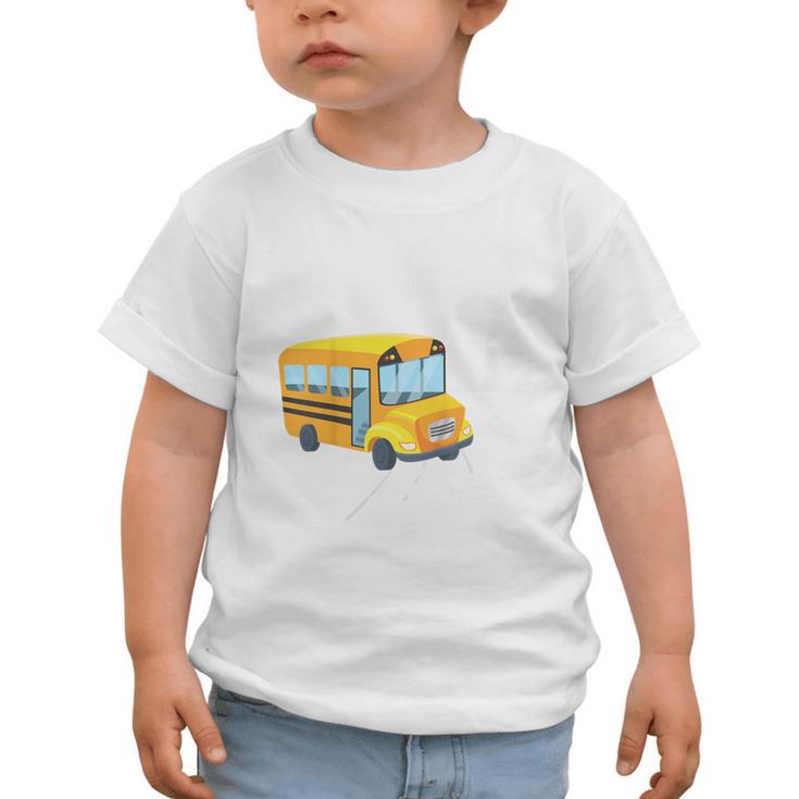 2nd Birthday School Bus Kids Back To School Themes Party Graphic Toddler T-Shirt 2nd Birthday School Bus Kids Back To School Themes Party Graphic Toddler T-Shirt