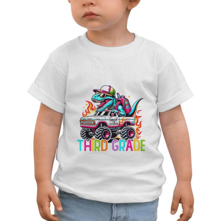 3rd Grade Back To School Kids Ready To Crush Third Grade Premium Tri-Blend Graphic Toddler T-Shirt