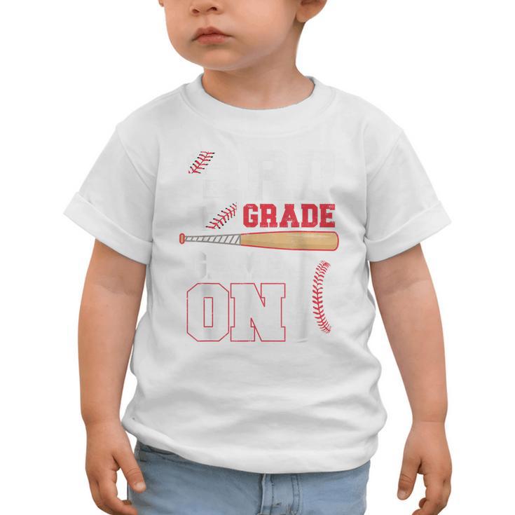 3rd Grade Game On Back To School Baseball Boy Third Grade Graphic Toddler T-Shirt