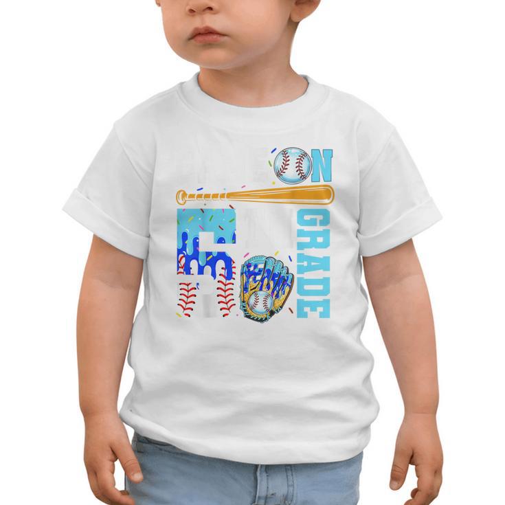 5th Grade Back To School Baseball Drip Ice Cream Game On Graphic Toddler T-Shirt 5th Grade Back To School Baseball Drip Ice Cream Game On Graphic Toddler T-Shirt