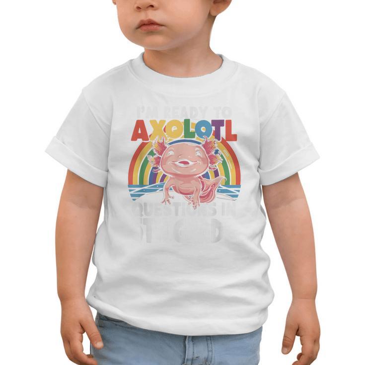 5th Grade Kids Axolotl Questions Back To School Graphic Toddler T-Shirt 5th Grade Kids Axolotl Questions Back To School Graphic Toddler T-Shirt
