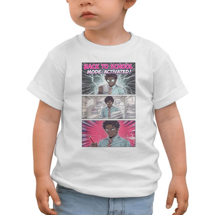 Back To School Anime Boys Student Girl Manga Kawaii Taecher Graphic Toddler T-Shirt Back To School Anime Boys Student Girl Manga Kawaii Taecher Graphic Toddler T-Shirt