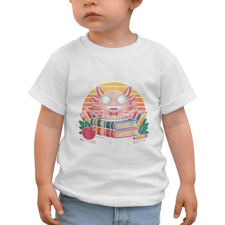 Back To School Axolotl Design For Pre-K Students Graphic Toddler T-Shirt Back To School Axolotl Design For Pre-K Students Graphic Toddler T-Shirt