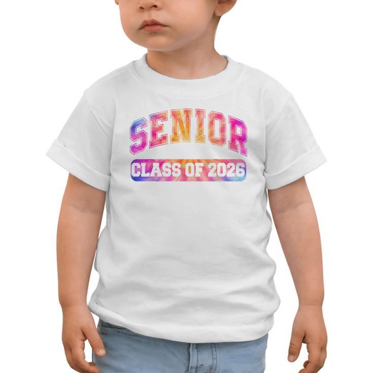 Back To School Colorful Senior Class Of 2026 Graduation Graphic Toddler T-Shirt Back To School Colorful Senior Class Of 2026 Graduation Graphic Toddler T-Shirt