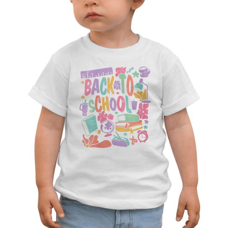 Back To School Fun Supplies Learning Graphic Toddler T-Shirt