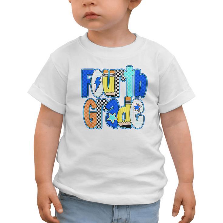 Back To School Hello Fourth Grade Team 4th Grade Boy Girl Graphic Toddler T-Shirt Back To School Hello Fourth Grade Team 4th Grade Boy Girl Graphic Toddler T-Shirt