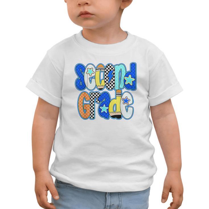 Back To School Hello Second Grade Team 2nd Grade Boy Girl Graphic Toddler T-Shirt Back To School Hello Second Grade Team 2nd Grade Boy Girl Graphic Toddler T-Shirt